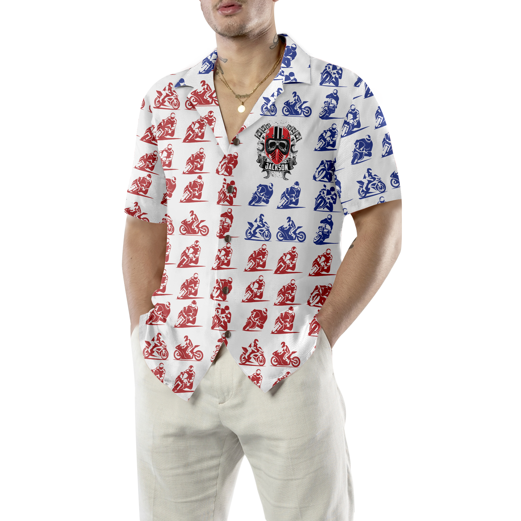 American Skull Motorcycle Custom Hawaiian Shirt 1.png