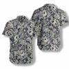 Apes Skull Seamless Pattern Hawaiian Shirt 1.jpg