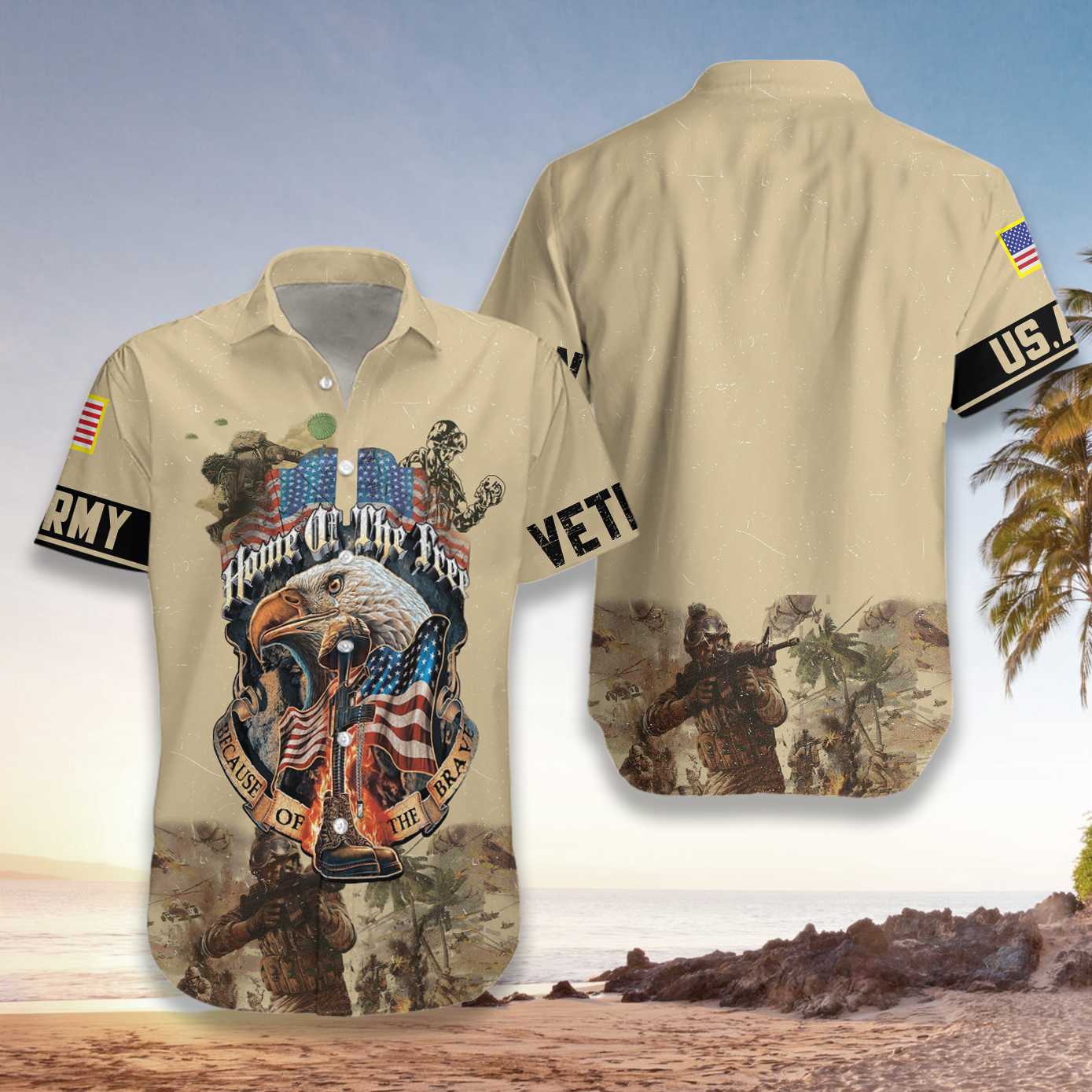 Army Veteran Home Of The Free Hawaiian Shirt 1.jpg