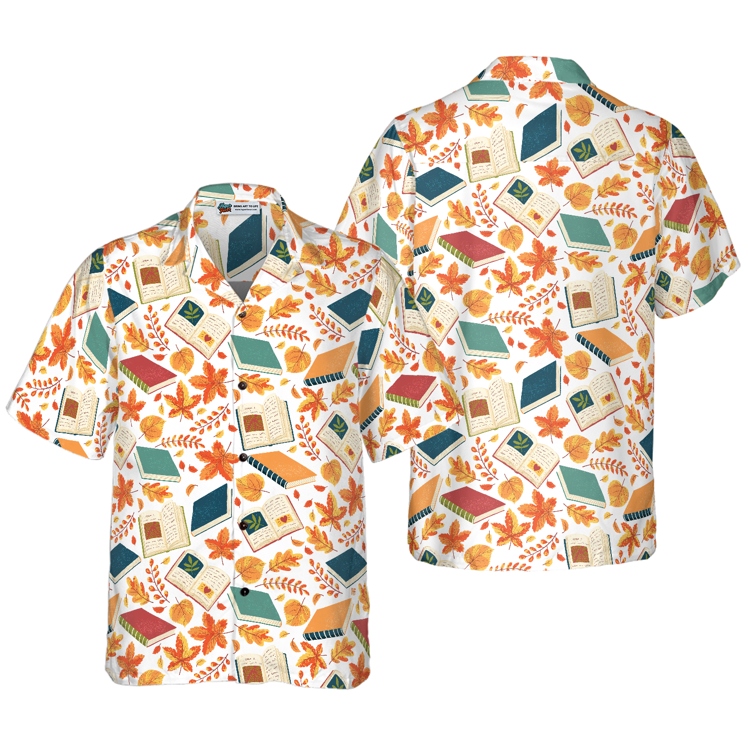 Autumn Is Time To Back To School Teacher Hawaiian Shirt Teacher Shirt for Men And Women Best Gift For Teacher 1.png