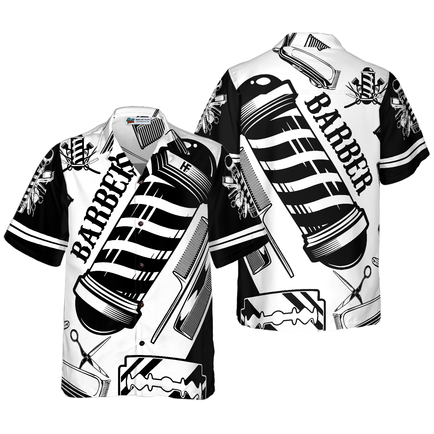 Barber Is My Life Shirt For Men Hawaiian Shirt 1.png