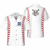 Baseball Basic Pattern Custom Hawaiian Shirt 1.png