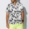 Black And White Skull Roses Hawaiian Shirt Seamless Pattern Skull Shirt 1.jpg