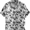 Black And White Skull Roses Hawaiian Shirt Seamless Pattern Skull Shirt 4.jpg