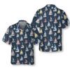 Cartoon Boat Pattern Hawaiian Shirt Short Sleeve Sailboat Shirt Unique Nautical Shirt 1.jpg