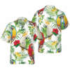 Cockatoo In The Tropical Forest Parrot Shirt Hawaiian Shirt 1.png