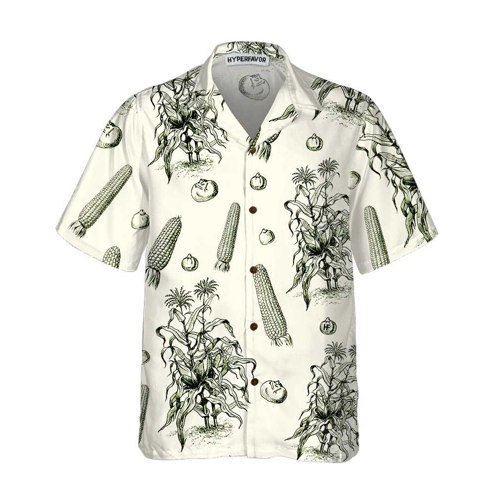 Corn Harvest Corn Hawaiian Shirt Vintage Corn Shirt Short Sleeve Best Corn Gift For Men And Women 3.jpg