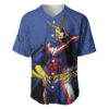 All Might My Hero Academia Baseball Jersey Anime 2