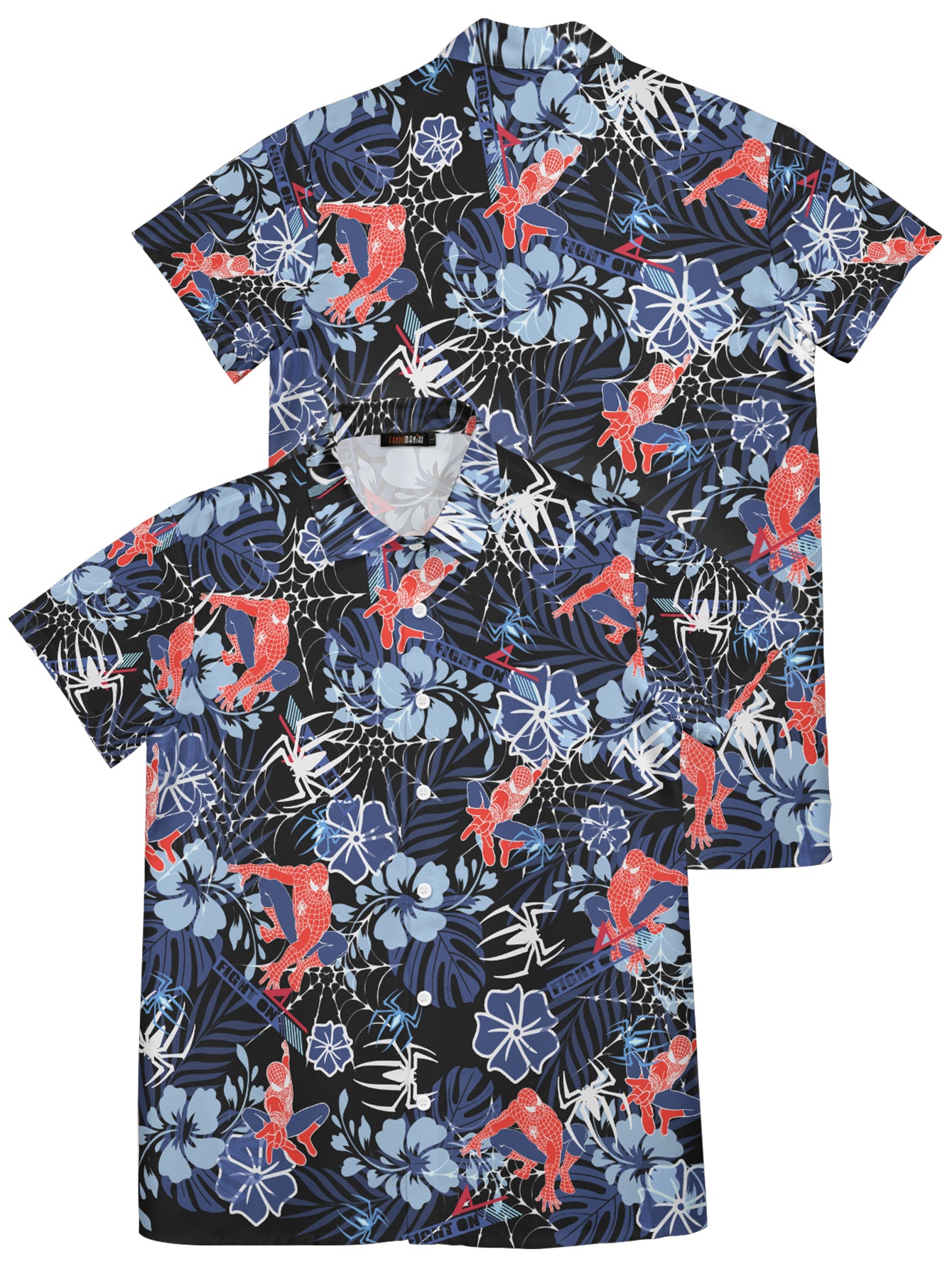 Aloha Spiderman Hawaiian Shirt 1.jpg