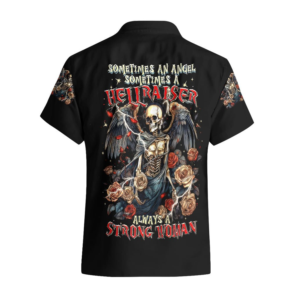 Angel Skull Hawaiian Shirt Sometimes An Angel Sometimes A Hellraiser 1.jpg