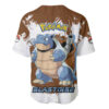 Blastoise Pokemon Baseball Jersey Anime 3