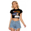 Bunta Fujiwara Initial D Raglan Cropped T Shirt Manga Mix Anime 1