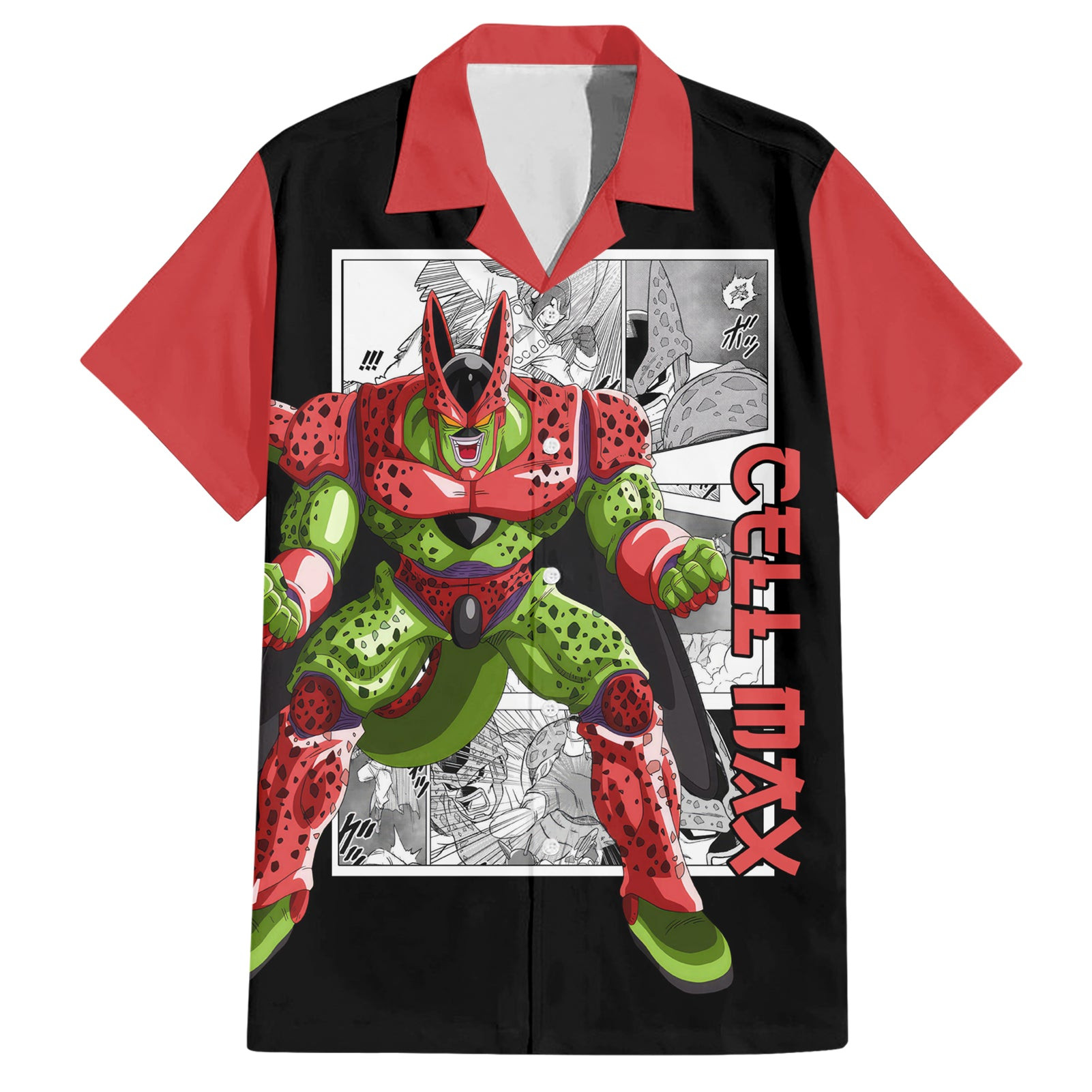 Cell Max Hawaiian Shirt Dragon Ball Mix Anime Manga 1.jpg