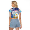 Cosmic Elizabeth Gintama Raglan Cropped T Shirt Anime 2