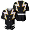 Denki Kaminari Hero Anime Baseball Jersey 1