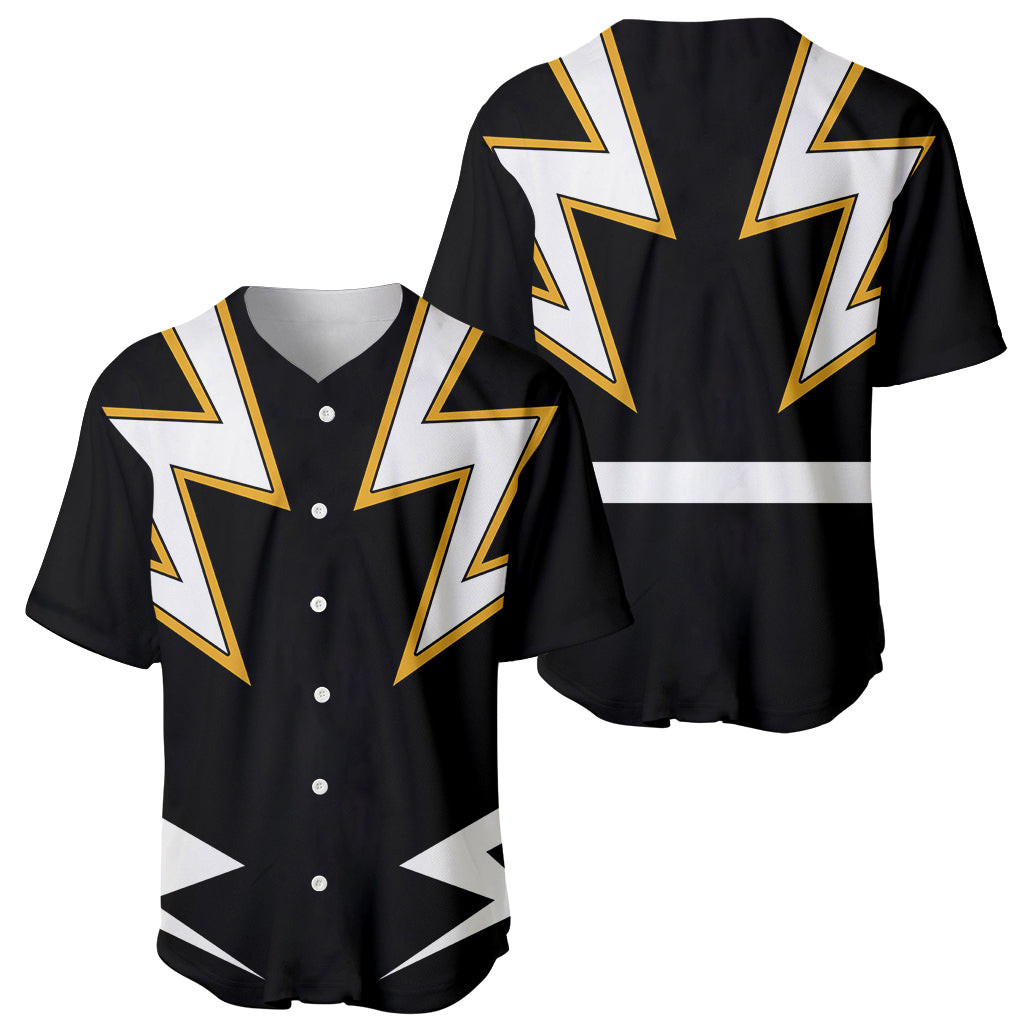Denki Kaminari Hero Anime Baseball Jersey 1