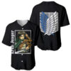 Eren Jeager Baseball Jersey Attack On Tittan Anime 1