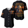 Fire Gun Skull Baseball Jersey Your First Mistake Was Thinking I Was One Of The Sheep 1