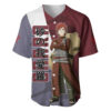 Gaara Naruto Baseball Jersey Anime 2