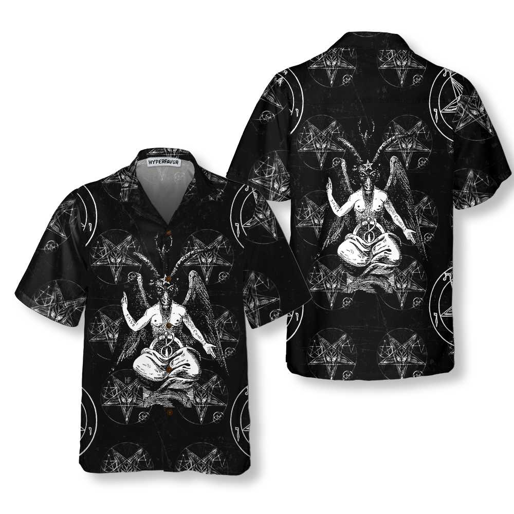 Goat Satan Hawaiian Shirt Cool Goat Shirt For Adults Goat Print Shirt 1.jpg