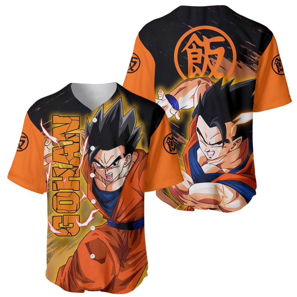 Gohan Dragon Ball Baseball Jersey 1