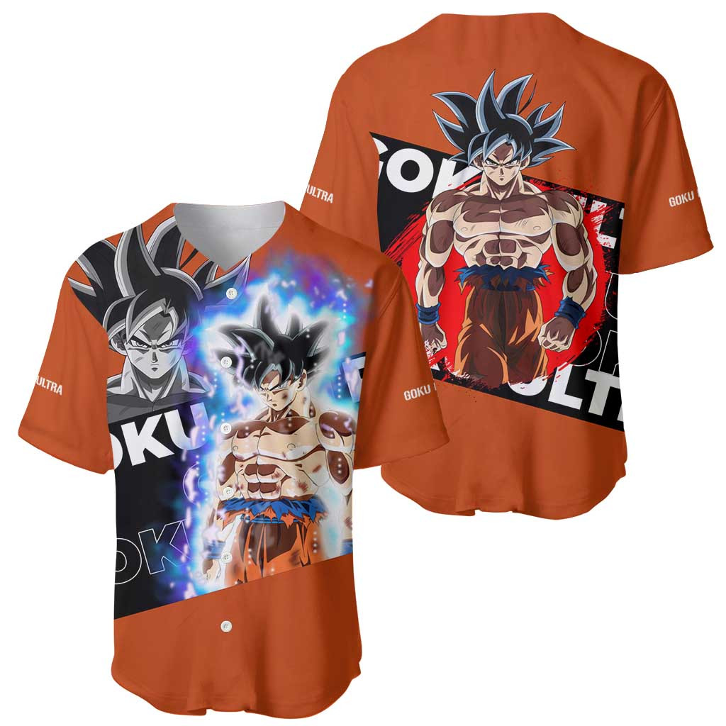 Goku Ultra Dragon Ball Baseball Jersey Anime 1