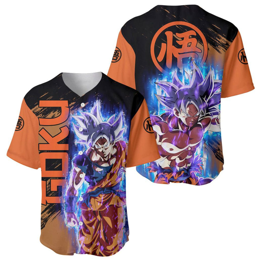 Goku Ultra Instinct Baseball Jersey 1