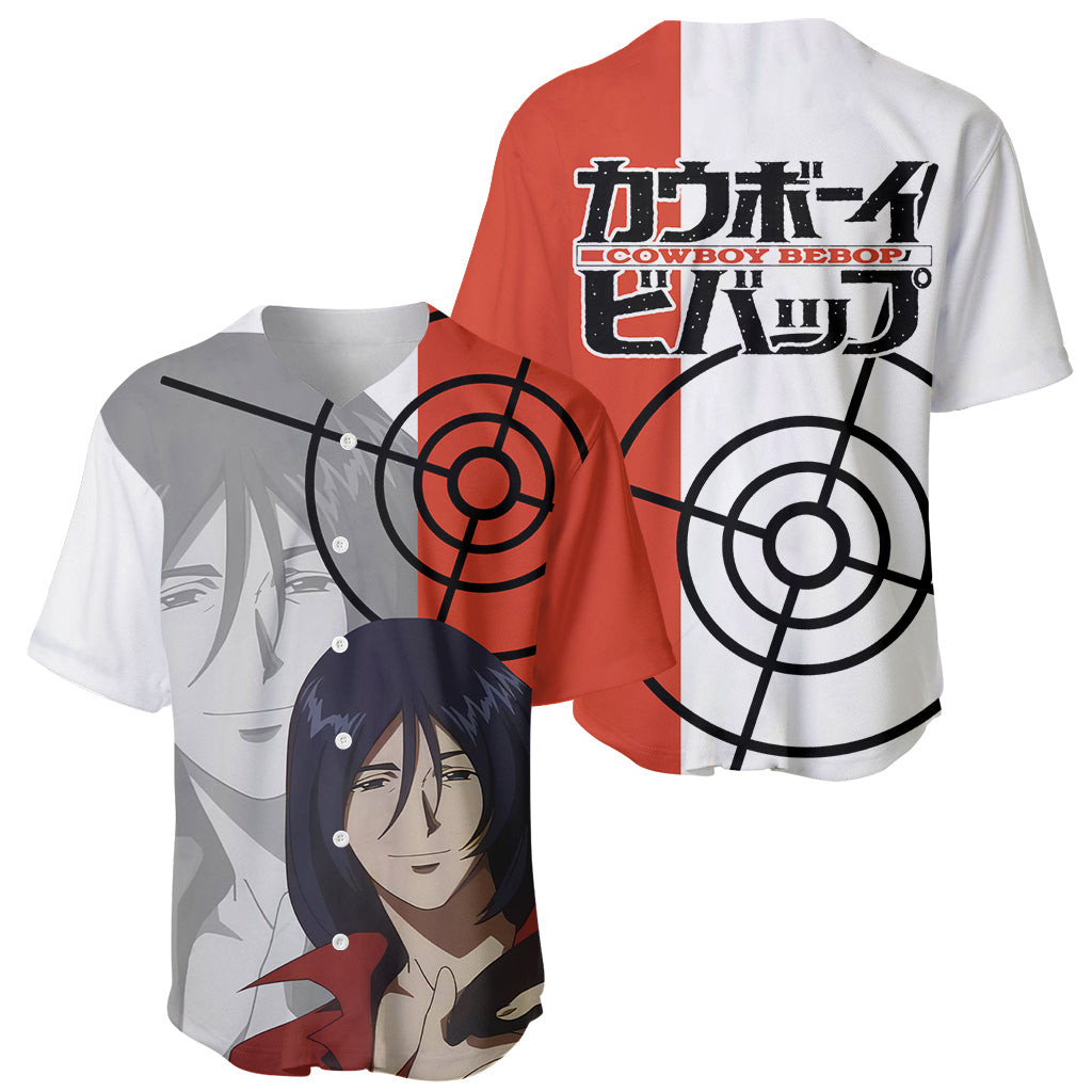 Grencia Mars Elijah Guo Eckener Cowboy Bebop Baseball Jersey Anime 1