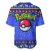 Greninja Pokemon Baseball Jersey Anime Pixel Christma Pattern 3