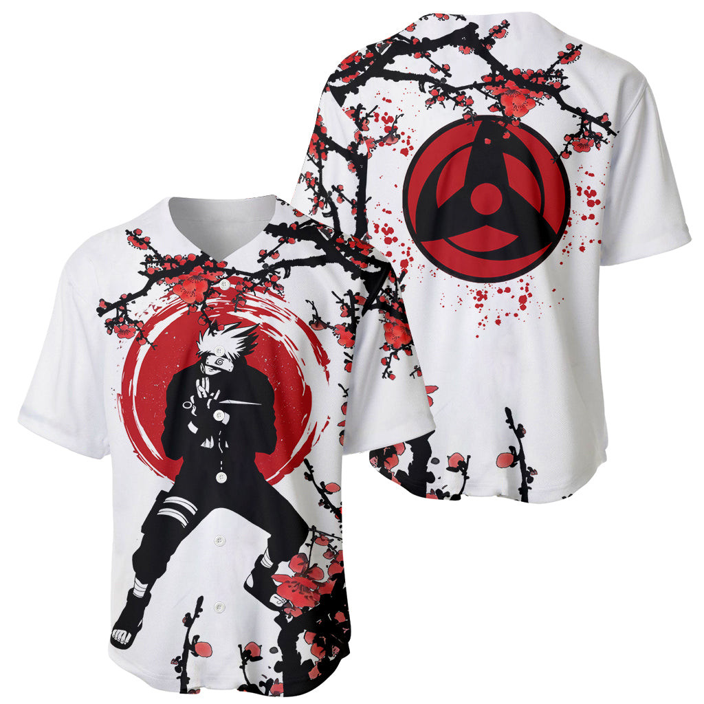 Hatake Kakashi Japan Style Baseball Jersey 1