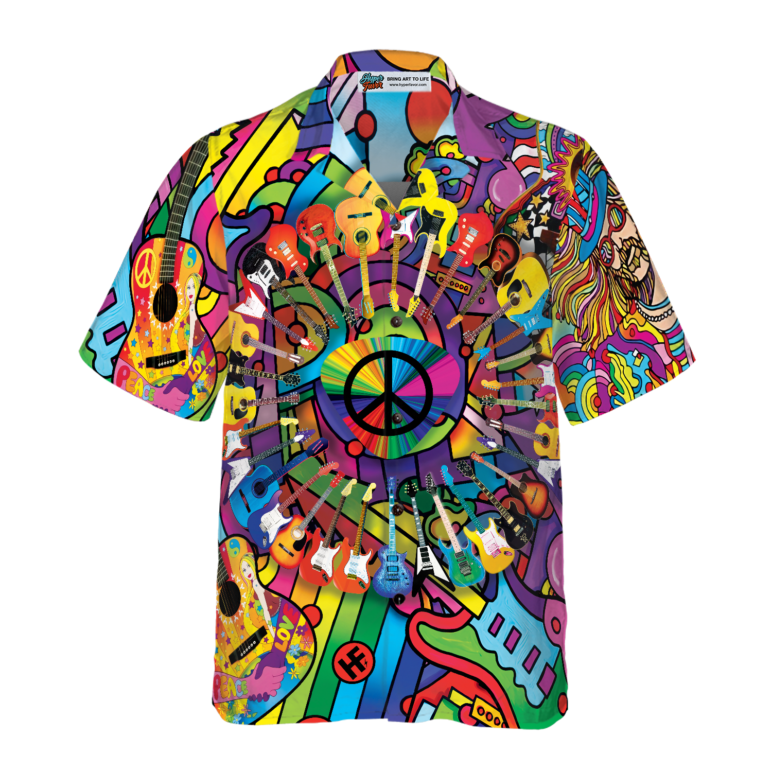 Hippie Guitars Hawaiian Shirt 3.png
