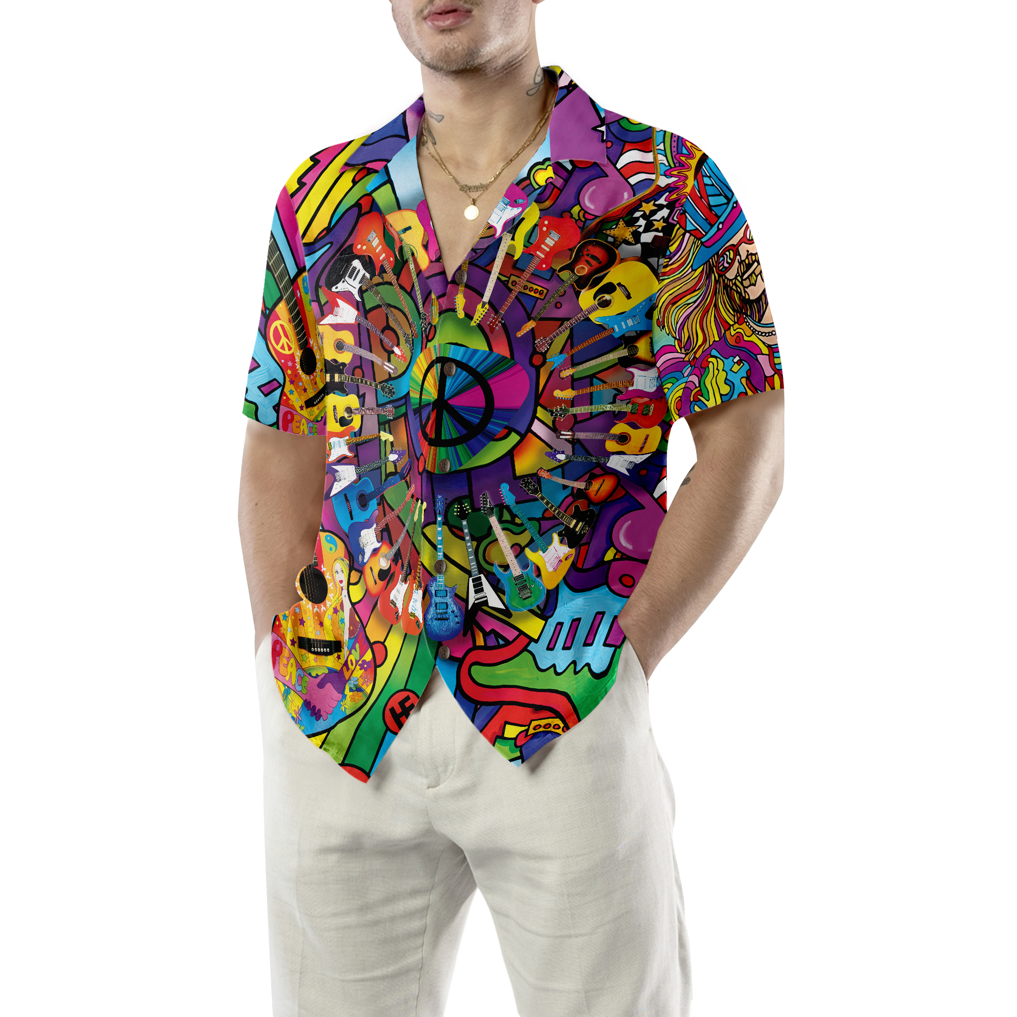 Hippie Guitars Hawaiian Shirt 5.png