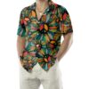Hippie Soul Hawaiian Shirt Floral Hippie Peace Signs Shirt 1.jpg
