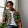 Hippie Soul Hawaiian Shirt Floral Hippie Peace Signs Shirt 4 scaled 1.jpg