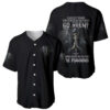 I Hate It When The Voices In My Head Skull Baseball Jersey 1