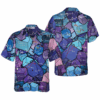 I Love Math Digital Pattern Hawaiian Shirt 1.png