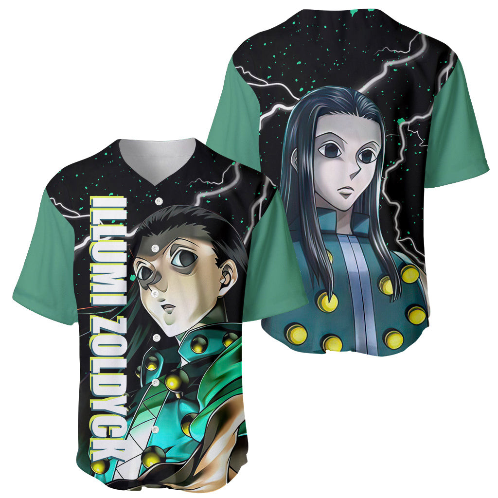 Illumi Zoldyck Baseball Jersey Hunter X Hunter 1