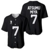 Inarizaki Atsumu Miya Baseball Jersey Number 7 Anime 1