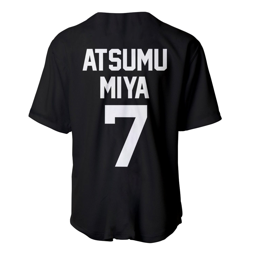 Inarizaki Atsumu Miya Baseball Jersey Number 7 Anime 3