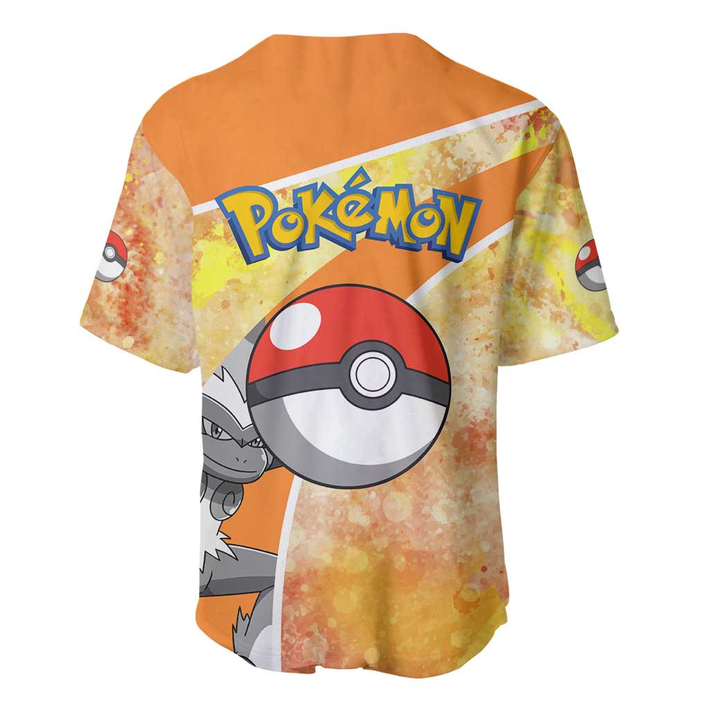 Infernape Pokemon Baseball Jersey Anime 3