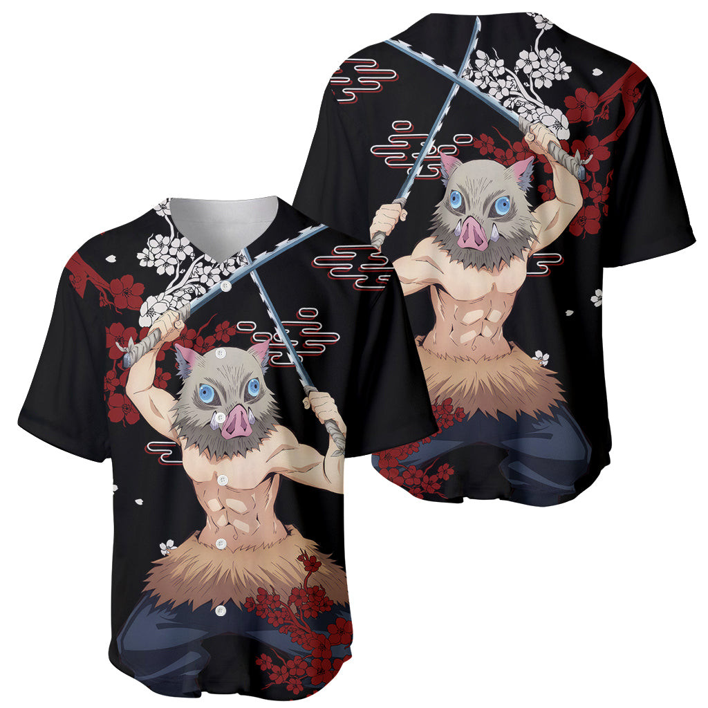 Inosuke Hashibira Baseball Jersey 1
