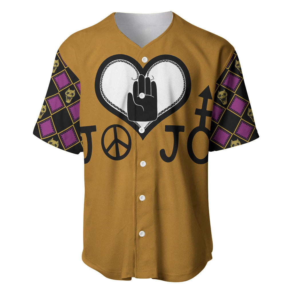 JJBA Symbols Baseball Jersey JJBAs 2