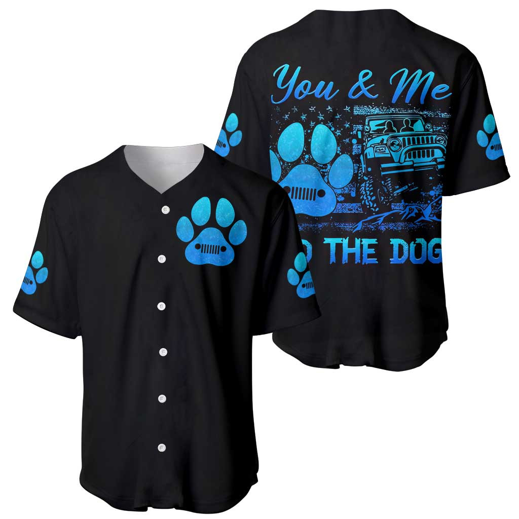 Jeep Life Baseball Jersey You Me And The Dogs 1