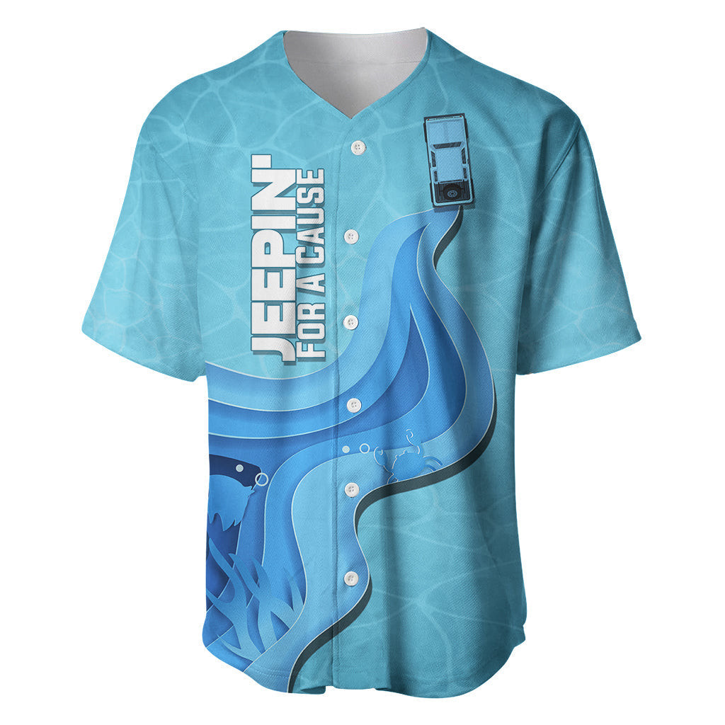 Jeepin For A Cause World Ocean Day Baseball Jersey 3