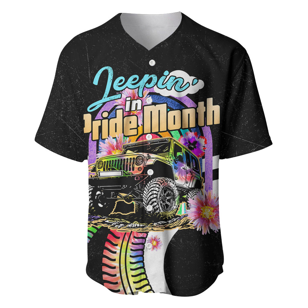 Jeeping In Pride Month Baseball Jersey 2