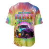 Jeepsy Soul Tie dye Baseball Jersey Set Your Heart Free 1