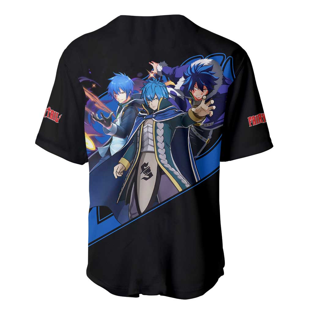 Jellal Fernandes Fairy Tail Baseball Jersey Anime 3