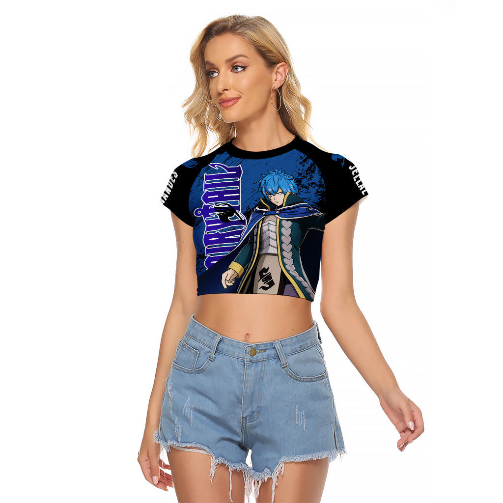 Jellal Fernandes Raglan Cropped T Shirt Fairy Tail 1
