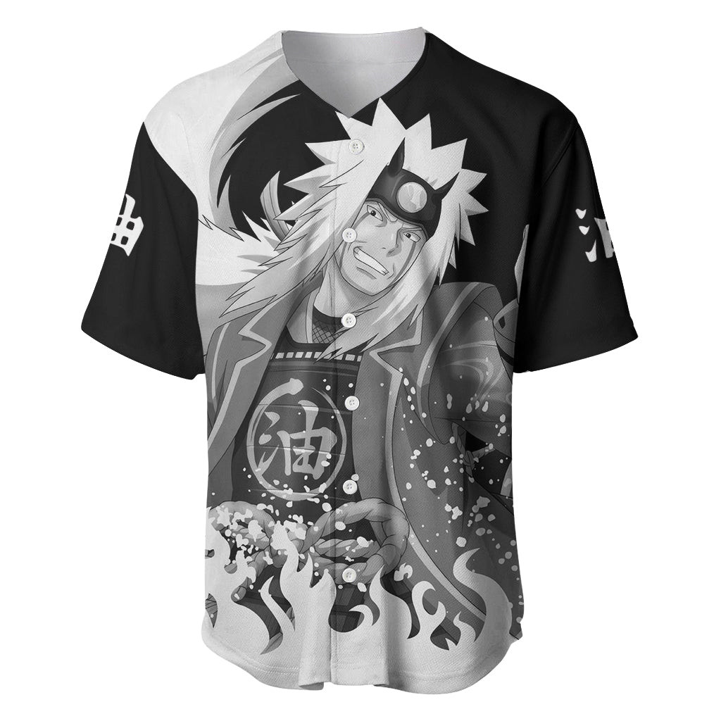 Jiraiya Anime Mixed Baseball Jersey 2