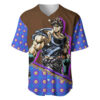 Jonathan Joestar JoJos Bizarre Adventure Baseball Jersey Anime 2